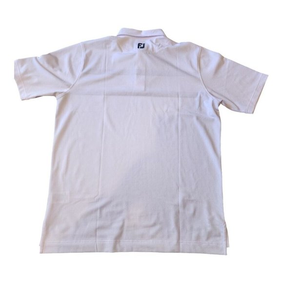 Footjoy Golf Polo Men's XL Extra Large Purple Stripe Badlands Las Vegas Logo - Picture 2 of 11